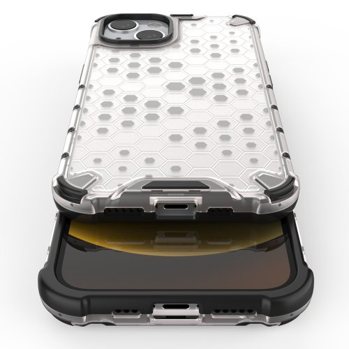 Obal pre iPhone 13 Mini | Kryt Honeycomb Bumper zelený
