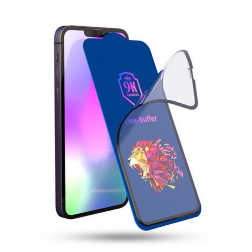 Ochranné tvrdené sklo pre iPhone 13 / iPhone 13 Pro / iPhone 14 | Bestsuit Flex-Buffer Hybrid Glass 5D