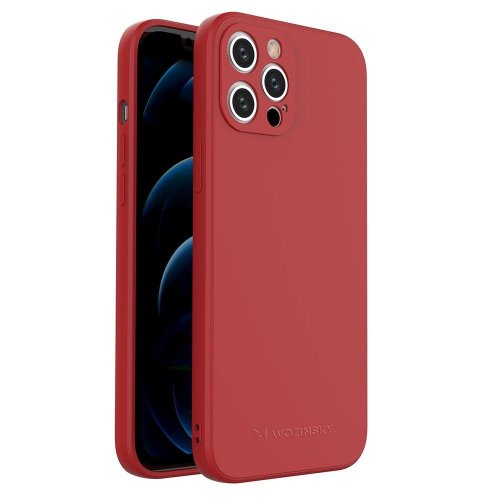 Obal pre iPhone 12 Pro Max | Kryt Wozinsky silicone červený