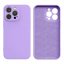 Obal pre iPhone 13 | Kryt Silicone case purple
