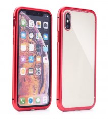 Obal pre iPhone X / iPhone XS | Kryt MAGNETO red