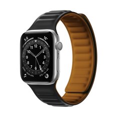 Remienky pre Apple Watch 4 / 5 / 6 / 7 / 8 / SE / Ultra (42 / 44 / 45mm) | Magnetic strap 1 čierny