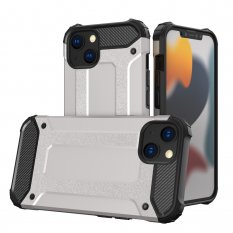 Obal pre iPhone 13 | Kryt Hybrid Armor strieborný
