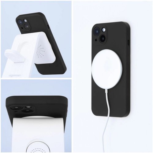 Obal pre iPhone 14 | Kryt Silicone MagSafe white
