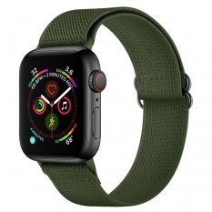 Remienky pre Apple Watch 4 / 5 / 6 / 7 / SE (42 / 44 / 45mm) | Tech-Protect Mellow zelený