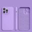 Obal pre iPhone 14 | Kryt Silicone case purple