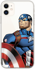 Obal pre iPhone 12 Mini | Kryt MARVEL Captain America 011