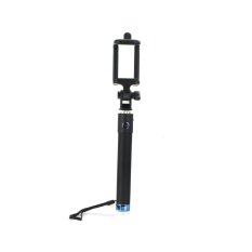 Selfie tyč Blun combo - 3,5mm jack blue