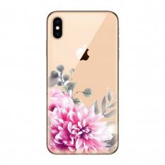 Obal pre iPhone XS Max | Kryt FUNNY CASE bright flowers