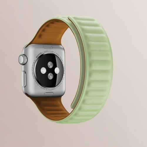 Remienky pre Apple Watch 4 / 5 / 6 / 7 / 8 / SE (38 / 40 / 41mm) | Magnetic strap 1 hnedý