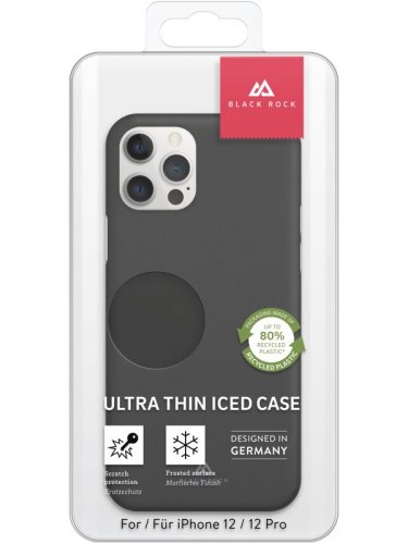 Obal pre iPhone 11 Pro Max | Kryt Black Rock ultra thin ice čierny