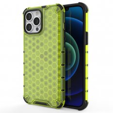 Obal pre iPhone 13 Pro | Kryt Honeycomb Bumper zelený