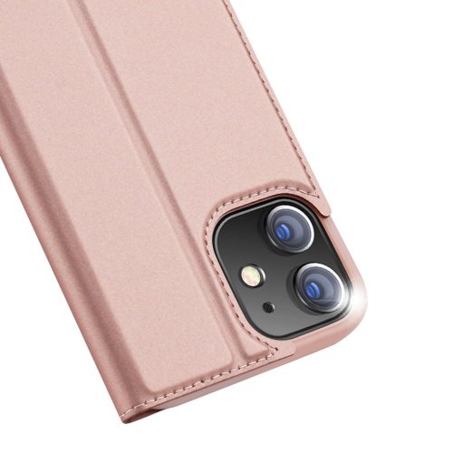 Obal pre iPhone 12 Mini | Kryt DUX DUCIS Skin Pro Bookcase pink