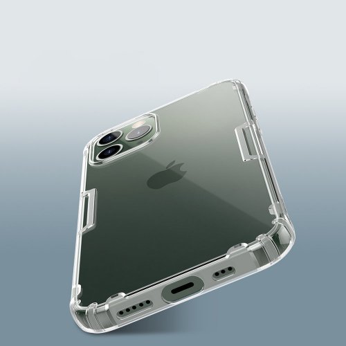 Obal pre iPhone 12 Mini | Kryt Nillkin Nature Gel Ultra Slim sivý