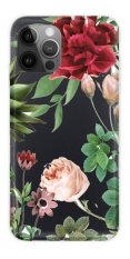 Obal pre iPhone 12 / iPhone 12 Pro | Kryt CaseGadget RED FLOWERS