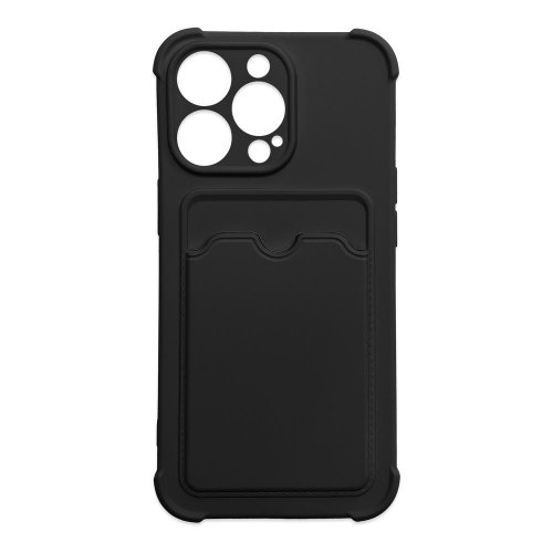 Obal pre iPhone 13 Mini | Kryt Silicone Card Armor black