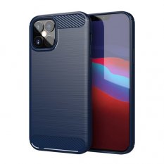 Obal pre iPhone 12 Pro Max | Kryt Carbon modrý