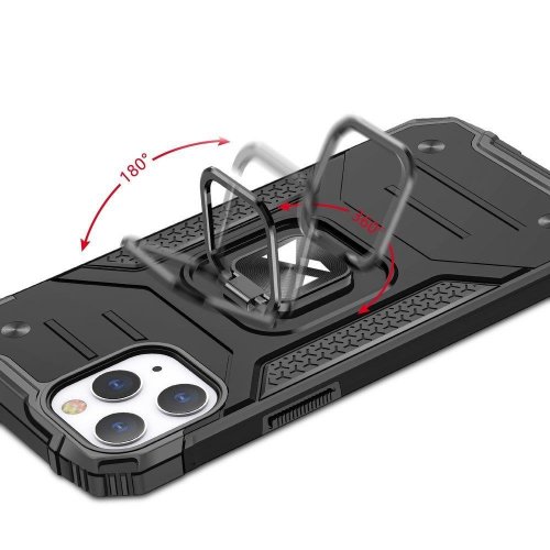Obal pre iPhone 13 Pro | Kryt Wozinsky Ring Armor čierny