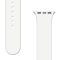 Remienky pre Apple Watch 4 / 5 / 6 / 7 / 8 / SE / Ultra (42 / 44 / 45mm) | Silicone Strap APS white