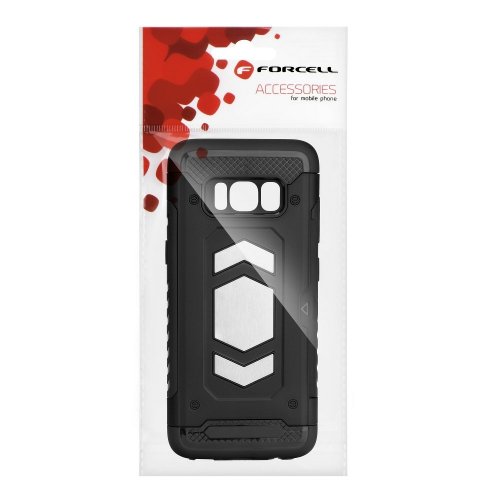 Obal pre iPhone X / iPhone XS | Kryt Forcell MAGNET black