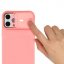 Obal pre iPhone 12 Pro | Kryt Nexeri Silicone Camera Cover peach