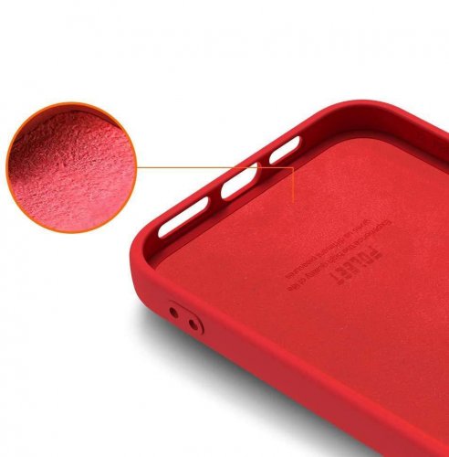 Obal pre iPhone 13 Pro | Kryt Beline Silicone červený