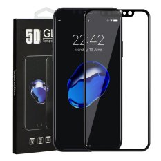 Ochranné tvrdené sklo iPhone X / XS / 11 Pro - 5D čierne