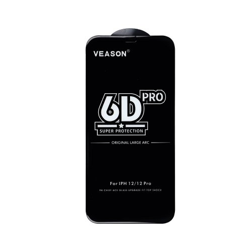 Ochranné tvrdené sklo iPhone 12 / iPhone 12 Pro | 6D Pro Veason Glass