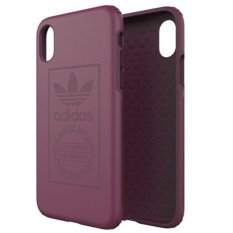 Obal pre iPhone X / iPhone XS | Kryt Adidas ADIDAS OR HARD TECHINK MAROON