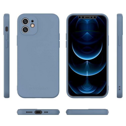 Obal pre iPhone 12 | Kryt Wozinsky silicone modrý