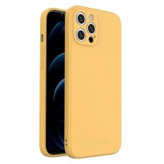 Obal pre iPhone 12 Pro Max | Kryt Wozinsky silicone žltý