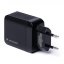 Nabíjačka do siete | Wozinsky s 2 portami ( USB, USB C ) 20 W čierna