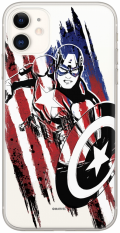 Obal pre iPhone 13 Mini | Kryt Marvel Kapitan Amerika 016
