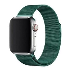 Remienky pre Apple Watch 4 / 5 / 6 / 7 / 8 / SE / Ultra (42 / 44 / 45mm) | Magnetic zelený