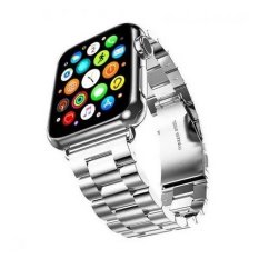 Remienky pre Apple Watch 4 / 5 / 6 / 7 / SE (42 / 44 / 45mm) | Mercury Metal strieborný