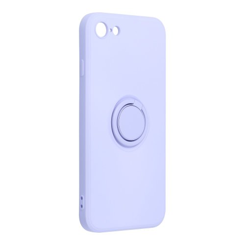 Obal pre iPhone 7 / 8 / SE 2020 / SE 2022 | Kryt Forcell SILICONE RING violet