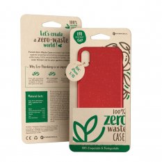 Obal pre iPhone 11 Pro | Kryt Forcell BIO - Zero Waste red