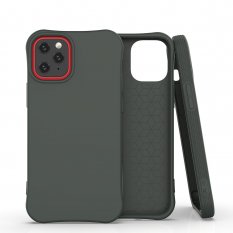 Obal pre iPhone 12 Mini | Kryt flexible gel tmavo-zelený