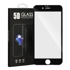 Ochranné tvrdené sklo iPhone 7 / 8 / SE 2020 / SE 2022 - 5D čierne