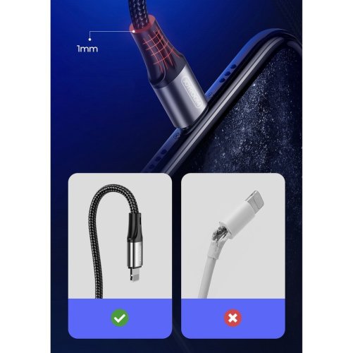 Dátový kábel Apple iPhone Lightning | Joyroom (S-1530N1) 3A 1,5m