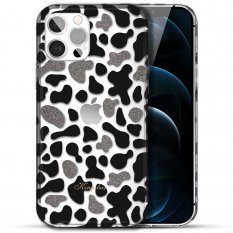 Obal pre iPhone 12 / iPhone 12 Pro | Kryt Kingxbar Wild Series cow