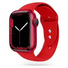 Remienky pre Apple Watch 4 / 5 / 6 / 7 / 8 / SE / Ultra  (42 / 44 / 45mm) | Tech-Protect Iconband červený