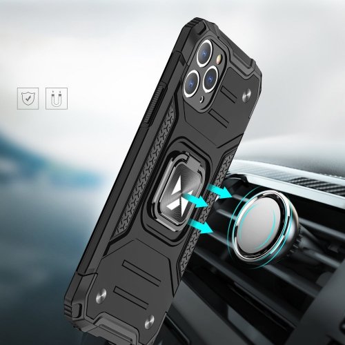 Obal pre iPhone 12 Pro Max | Kryt Wozinsky Ring Armor modrý