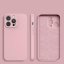 Obal pre iPhone 14 Plus | Kryt Silicone case pink