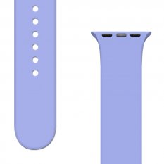 Remienky pre Apple Watch 4 / 5 / 6 / 7 / 8 / SE / Ultra (42 / 44 / 45mm) | Silicone Strap APS purple