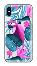 Obal pre iPhone XS Max | Kryt FUNNY CASE parrot