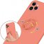 Obal pre iPhone 12 Mini | Kryt Silicone Ring Magnetic ružový