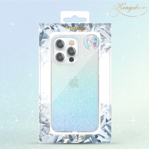 Obal pre iPhone 13 | Kryt Kingxbar Streamer Series luxury elegant (Glitter)