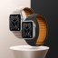 Remienky pre Apple Watch 4 / 5 / 6 / 7 / 8 / SE (38 / 40 / 41mm) | Magnetic strap 1 hnedý