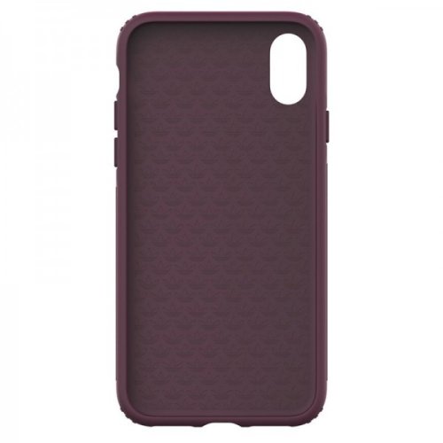Obal pre iPhone X / iPhone XS | Kryt Adidas ADIDAS OR HARD TECHINK MAROON